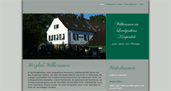 Desktop Screenshot of landgasthaus-kemperdick.de